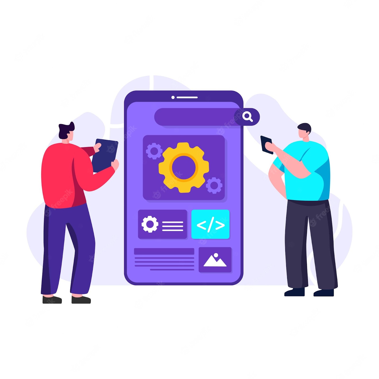 App development illustration Images | Free Vectors, Stock Photos & PSD