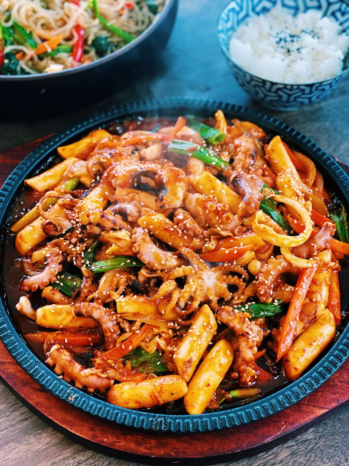 Korean Spicy Octopus Stir Fry (Easy & Delicious!) 