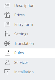 The rules and entry form on Kontest.