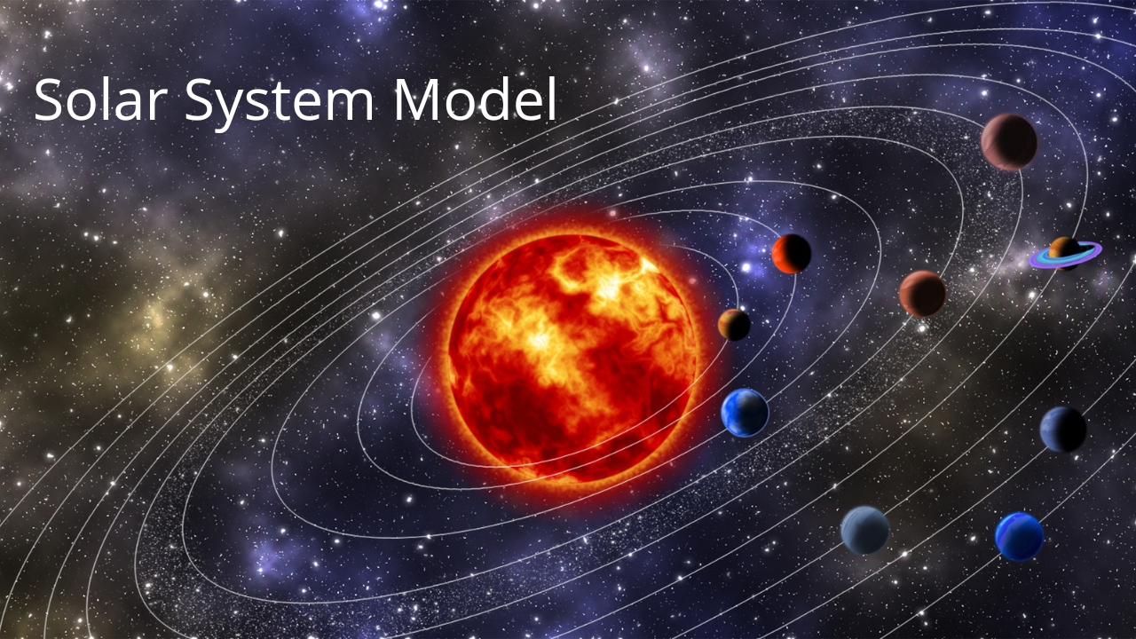Solar System Model 