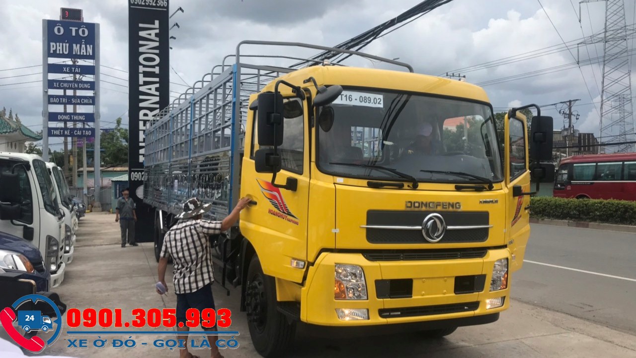 Xe tải Dongfeng 8000kg thùng 9m5 B180 Hoàng Huy được nhập khẩu - 3