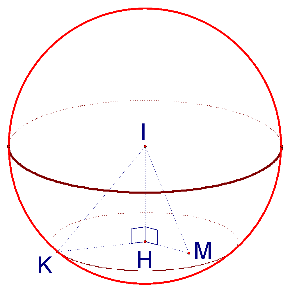 Trong không gian với hệ tọa độ (Oxz), cho ba điểm (A(a;0;0),)(B(0;b;0),)(C(0;0;c)) với (a,b,c) là các số thực khác 0, mặt phẳng ((ABC)) đi qua điểm (M(2;4;5)). Biết rằng mặt cầu ((S):{(x - 1)^2} + {(y - 2)^2} + {(z - 3)^2} = 25) cắt mặt phẳng ((ABC)) theo giao tuyến là một đường tròn có chu vi (8pi ). Giá trị của biểu thức (a + b + c) bằng 1