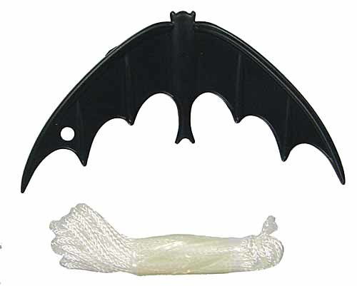 The first batarang was a boomerang design