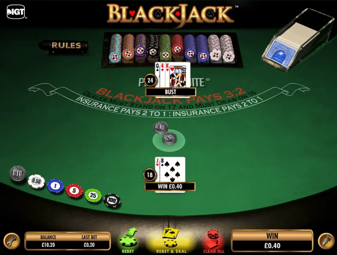 blackjack casino software - IGT Blackjack