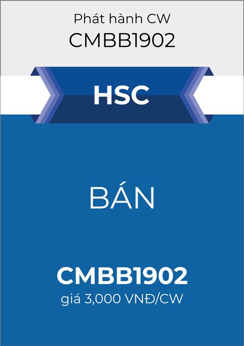 Mã chứng quyền của MBB do HSC phát hành