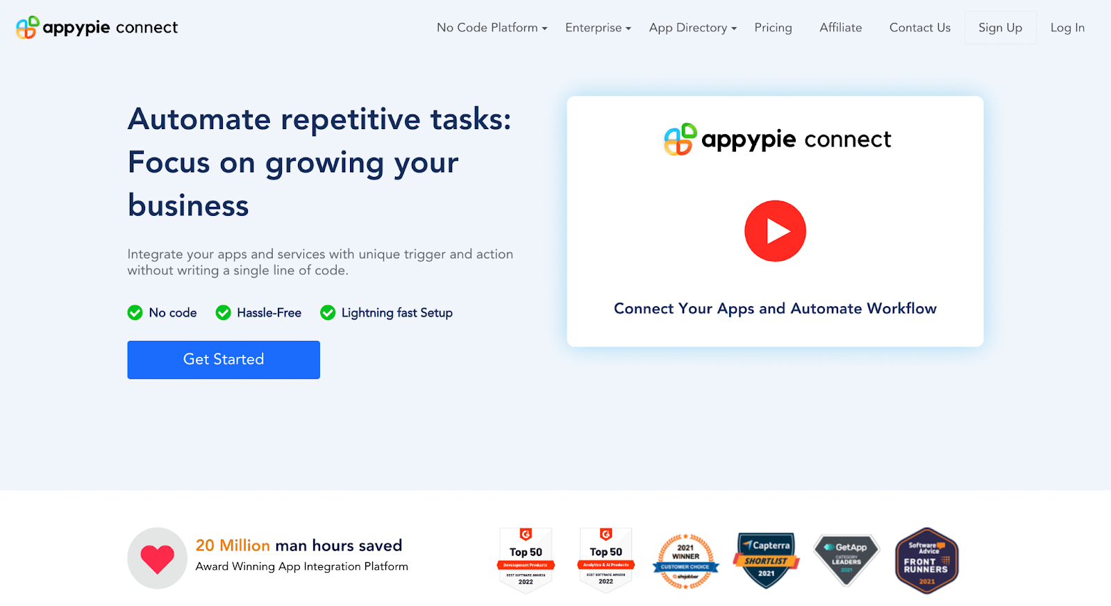 Appy Pie Connect workflow automation