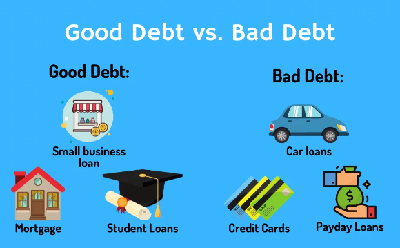 become financially independent - ditch bad debt