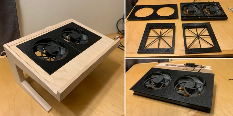 Gaming Laptop Stand with cooling fan