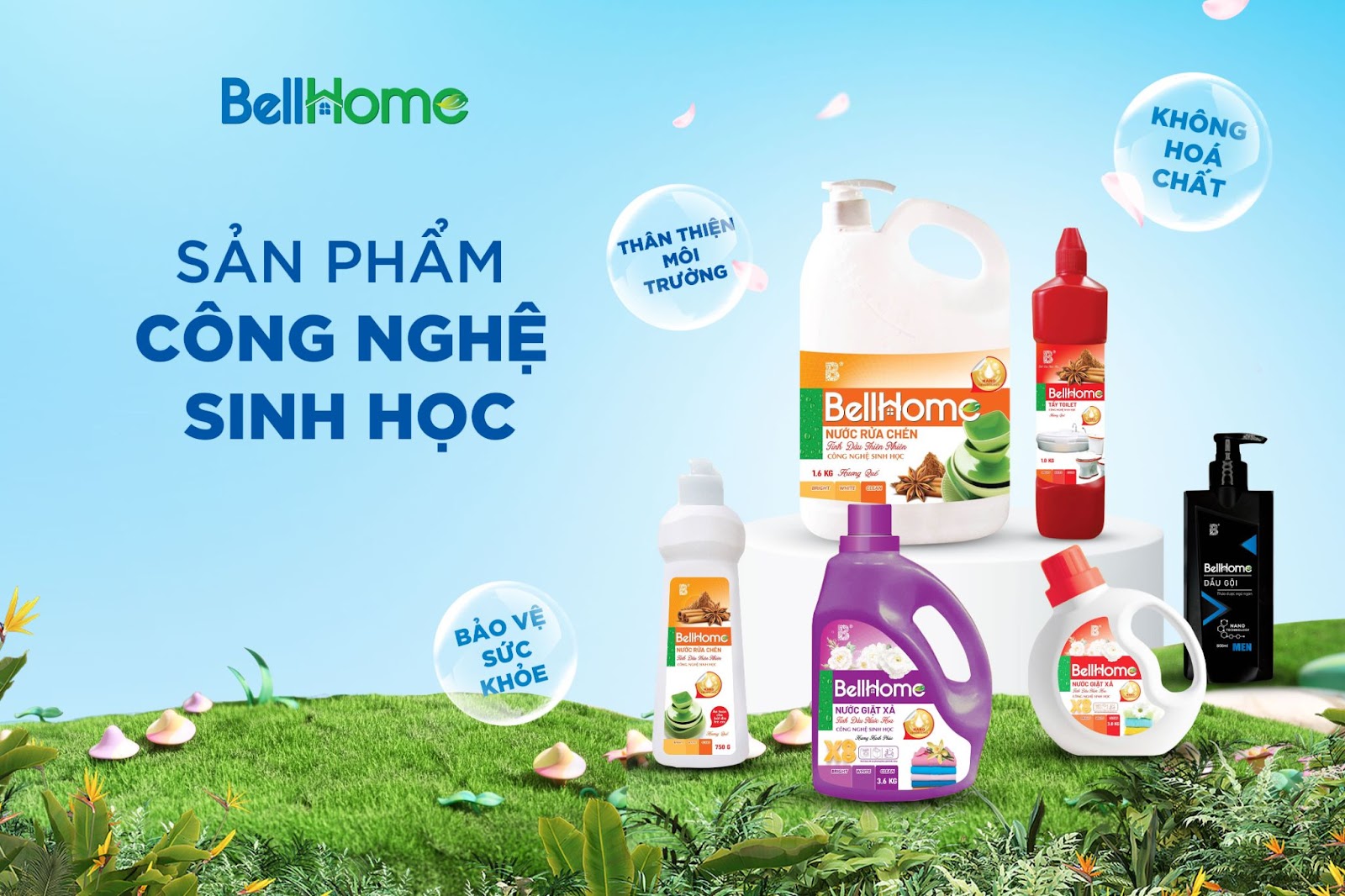 ​Các sản phẩm công nghệ sinh học của Bell Home