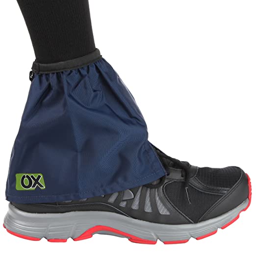 Ox Shoe Gaiters - Protects Shoes, Socks & Legs From Grit, Dirt, Sand, Grime, Thorns and Grass Cuts. Perfect To ALL Gardening, Farming & Outdoor Activities - Lightweight, Water Repellent, Breathable.