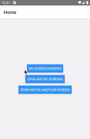How To Add Native Screens With Navigation To React Native Application