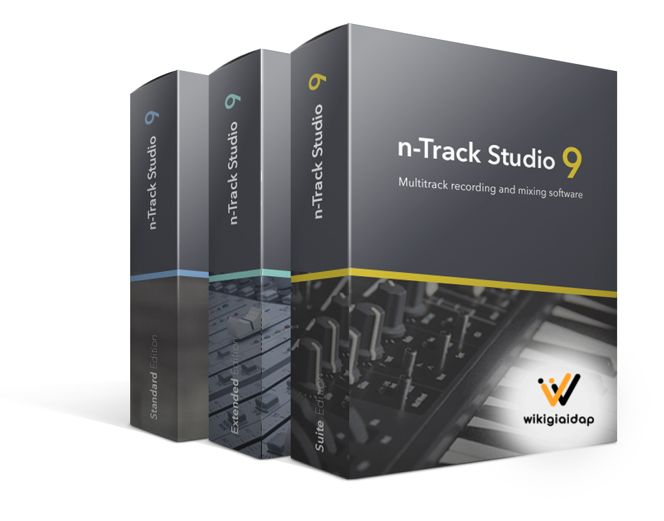 N-Track Studio 9 - GIAO DIỆN NGƯỜI DÙNG THÂN THIỆN