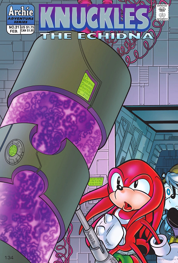 Exclusive: Knuckles Returns in “Sonic Universe” #64 [Preview