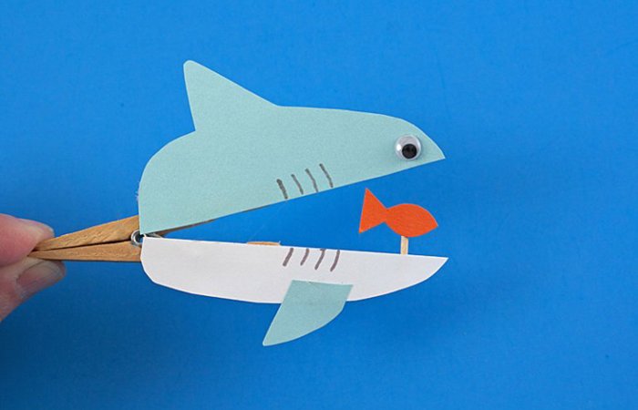 manualidades de tiburones
