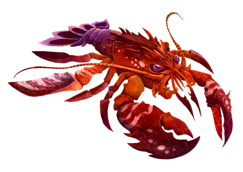 custom art & dossier] Pemphix - The Giant Lobster Brawler/Medic