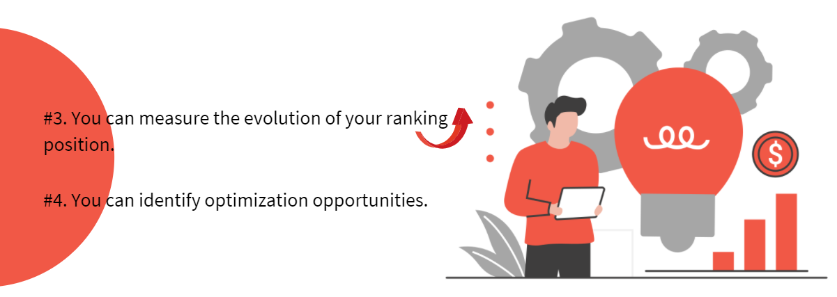 These are some of the benefits that a rank tracking tool can help you.