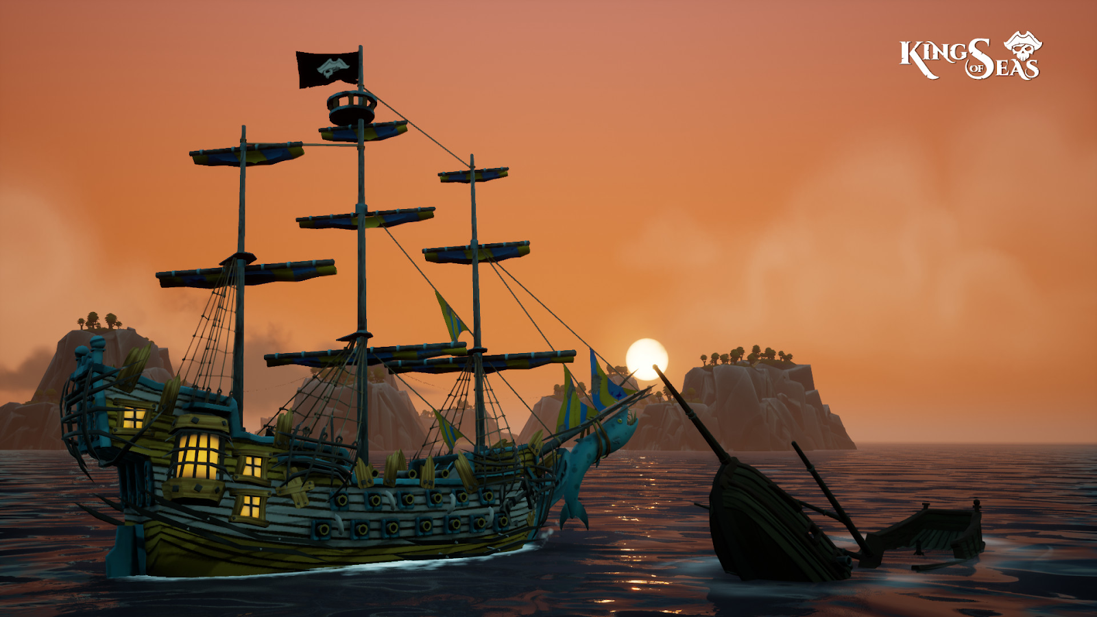 Game nhập vai hành động cướp biển cực hay King of Seas sẽ chính thức ra mắt vào tháng 2 này.