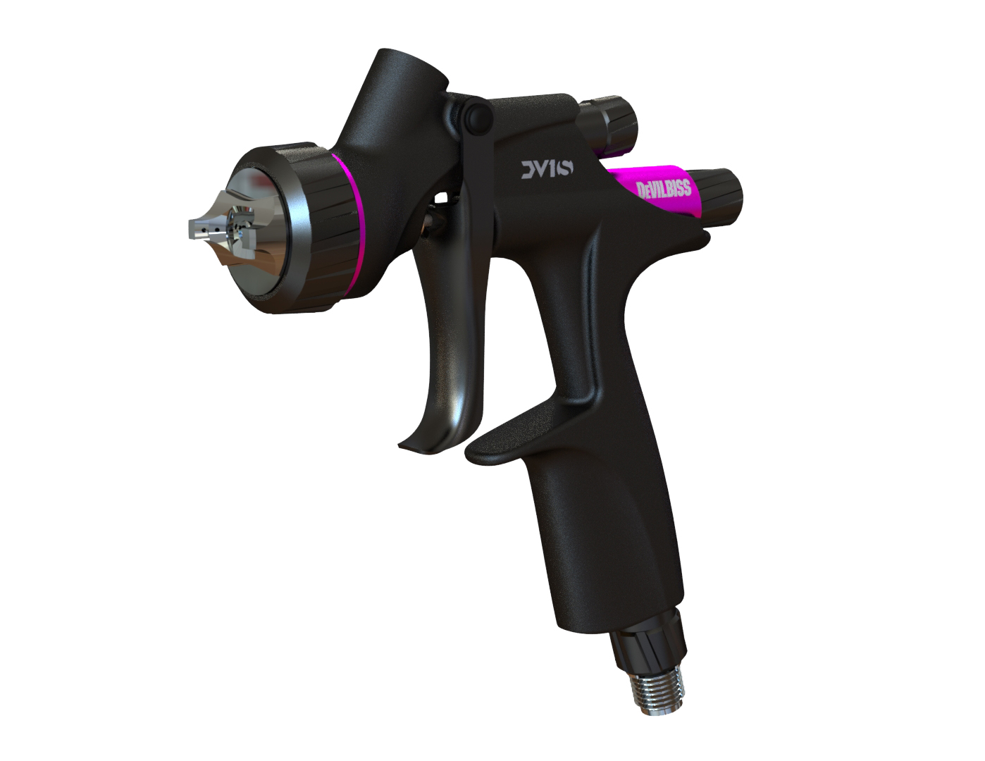 DeVilbiss Automotive Refinishing | The DV1s Smart/Spot Repair Spray Gun