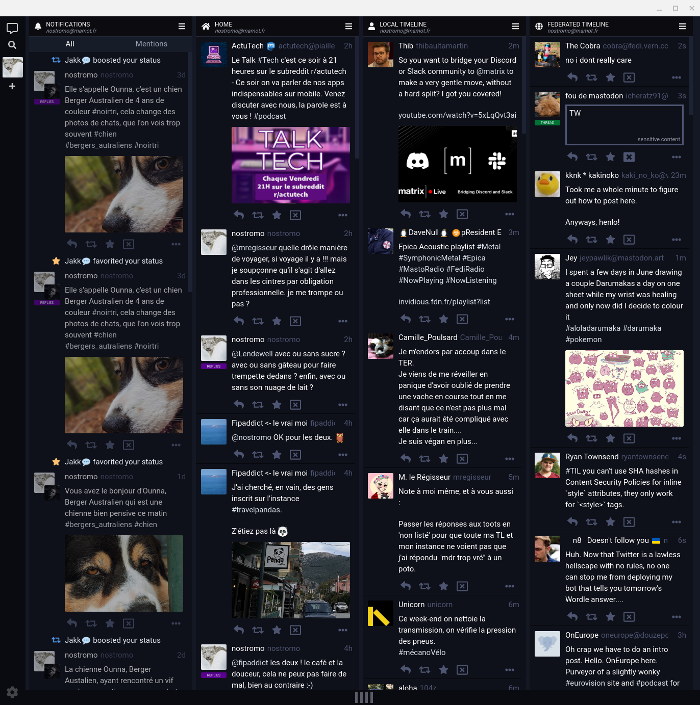 Sengi, le client du réseau social Mastodon qui remplace TweetDeck