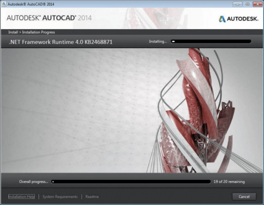 bước 6 cài đặt Autocad 2014 full crack