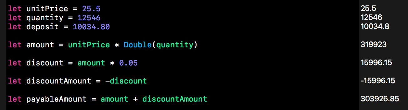 swift ternary operator assignment