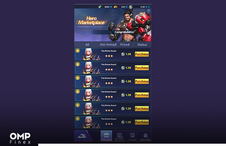  Hero Marketplace