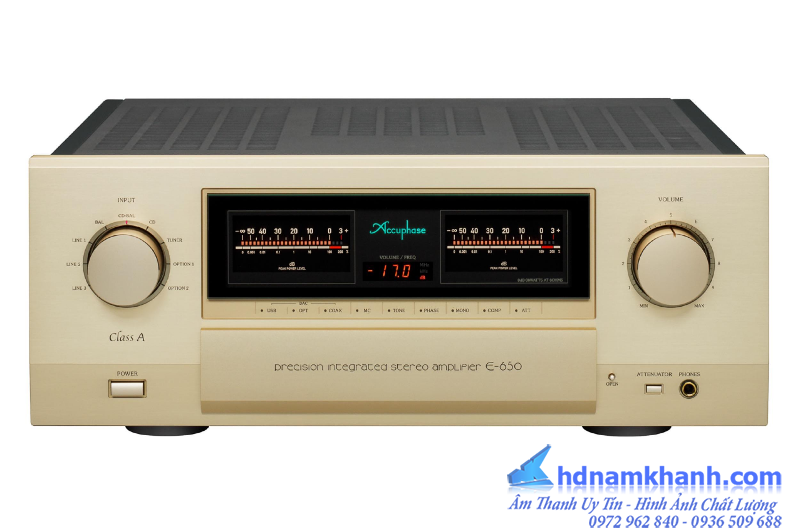 Amply cao cấp nhất của Accuphase, Accuphase E650