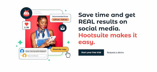 hootsuite social media manager