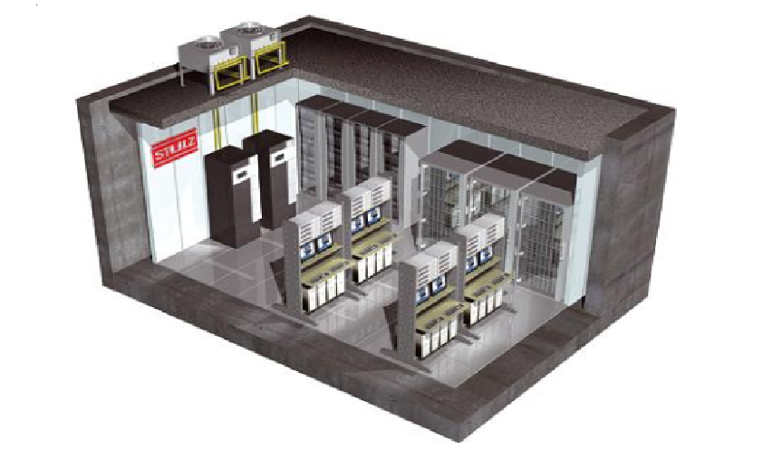 Phòng máy chủ có điều hòa chính xác