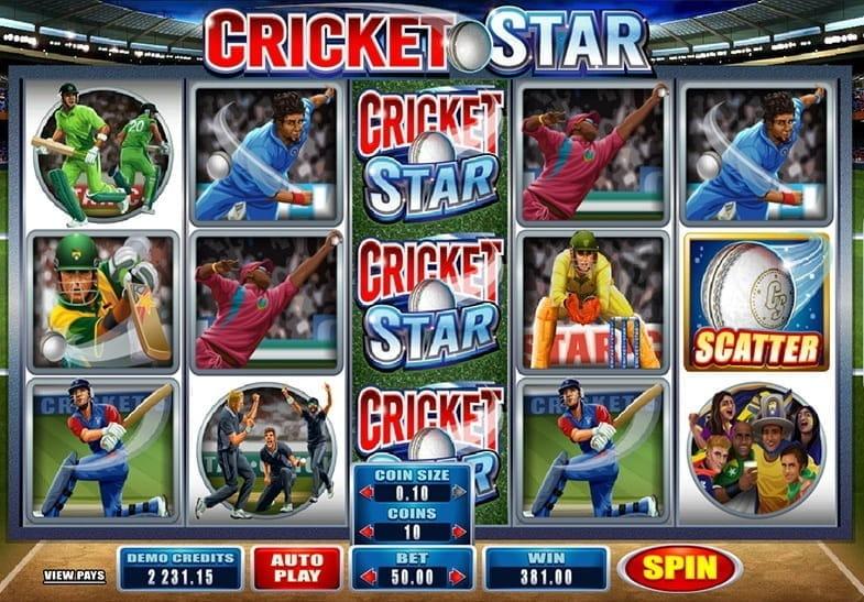 Cricket Star Slot Review ▷ Top Real Money Casinos, RTP & Free Demo
