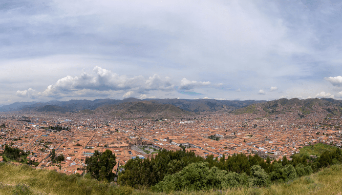 The view from Sacsayhuaman