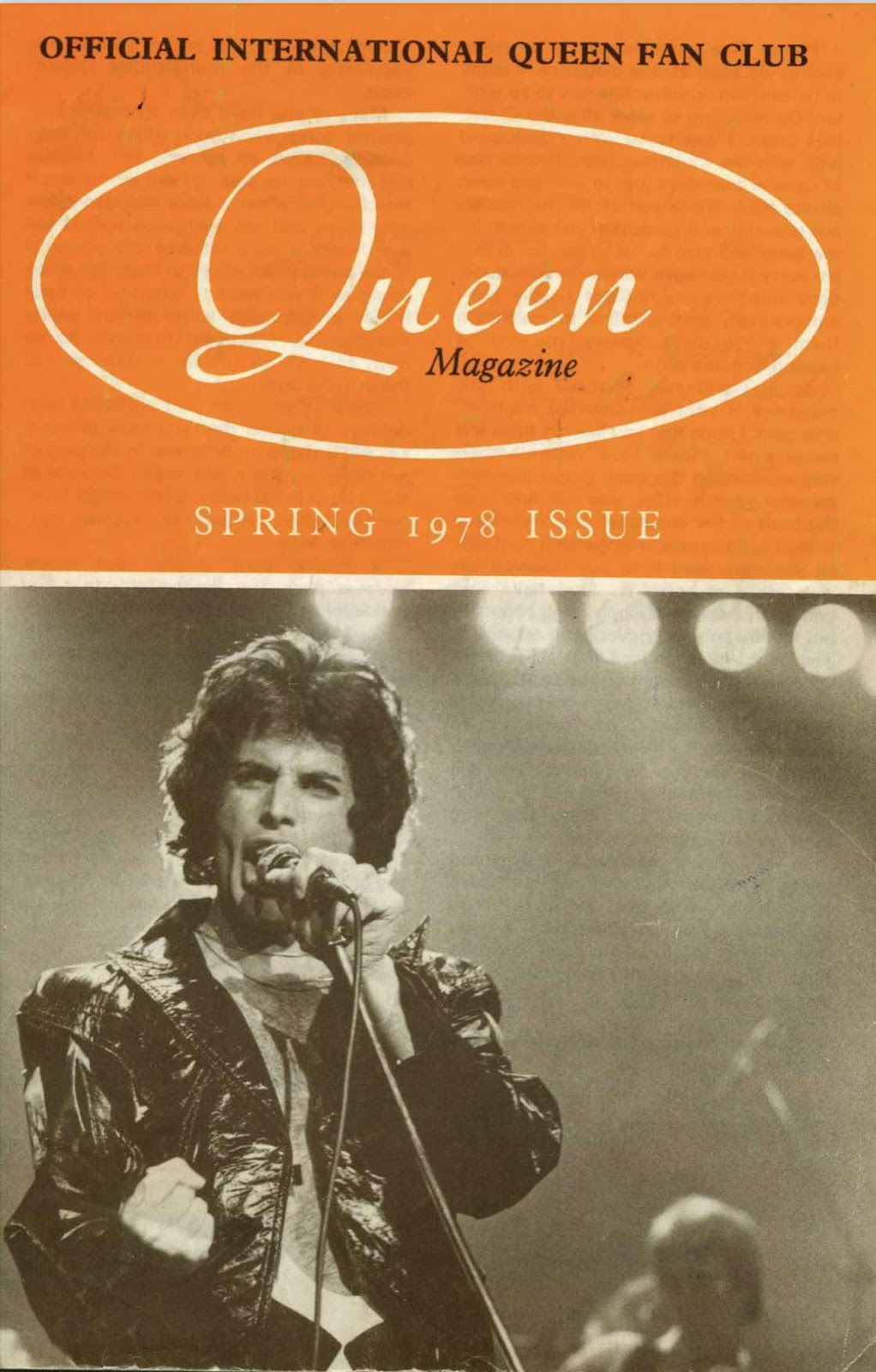 Queen Corner: Queen Fan Club Magazine Spring 1978