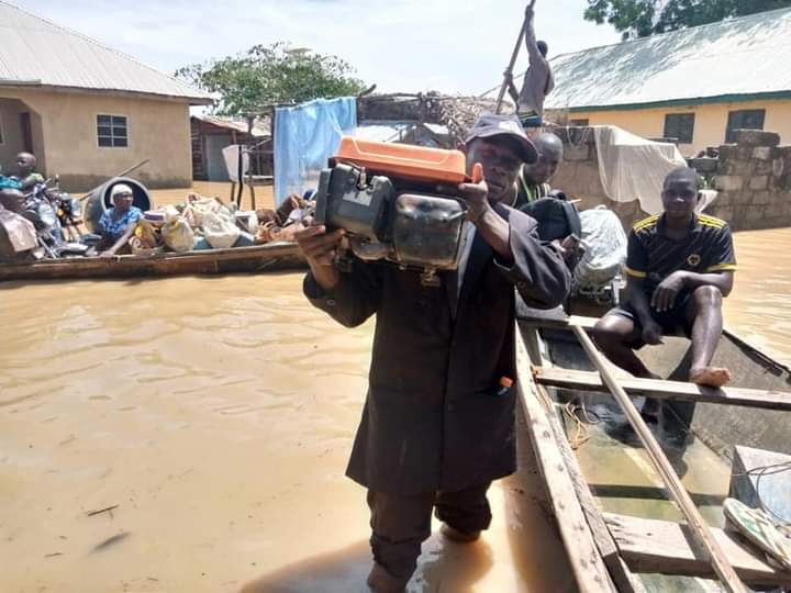 PICTORIAL: Flood Takes Over Niger Deputy Gov's Village 6