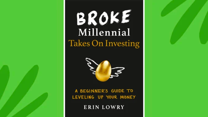 Broke Millennial يأخذ على غلاف كتاب الاستثمار