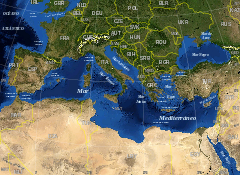 Resultado de imagen de imagenes del mar mediterraneo