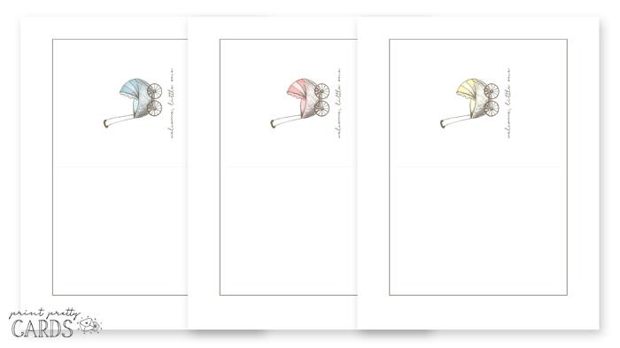 Printable Baby Shower Cards