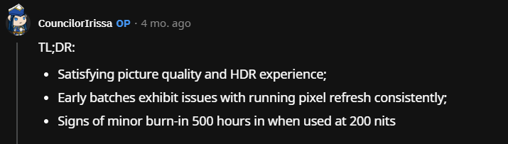 reddit user recommends alienware aw34