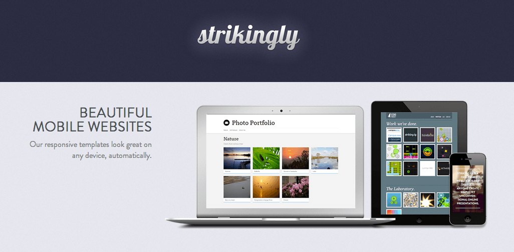 Strikingly Website Builder Review. Great tool for creating little websites for business — 3
