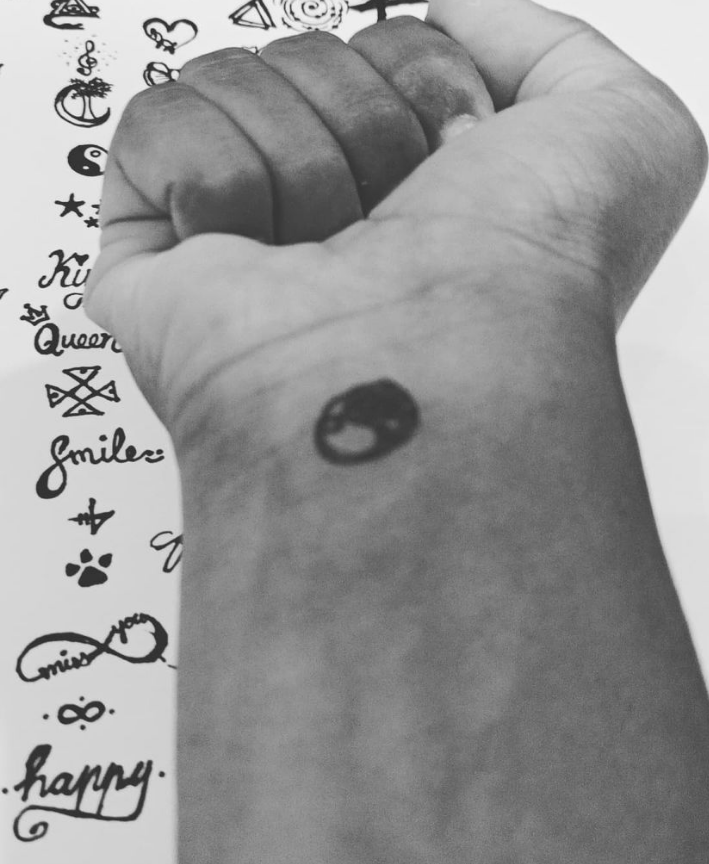 Yin Yang Peace Tattoo