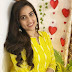 Anchor Manjusha Latest Yellow Kurthi Dress Photos