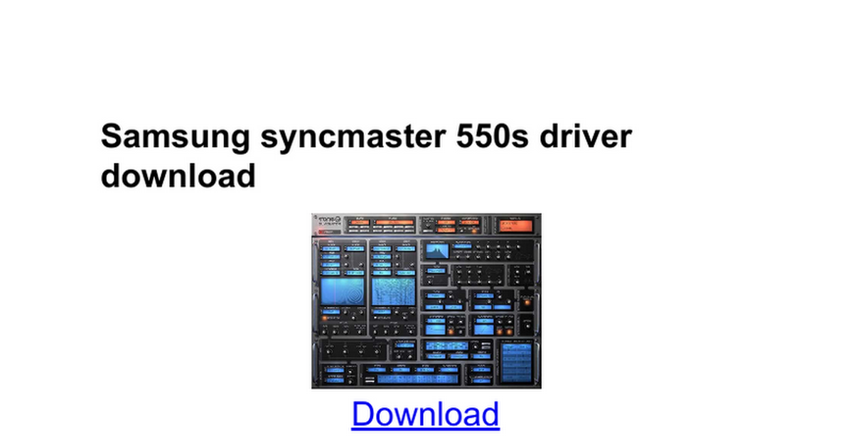 Samsung Syncmaster 450nb Manual