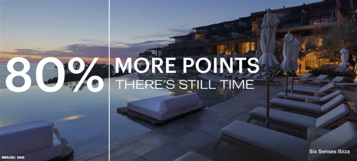 Purchase points with an 80% bonus until September 1, 2023
