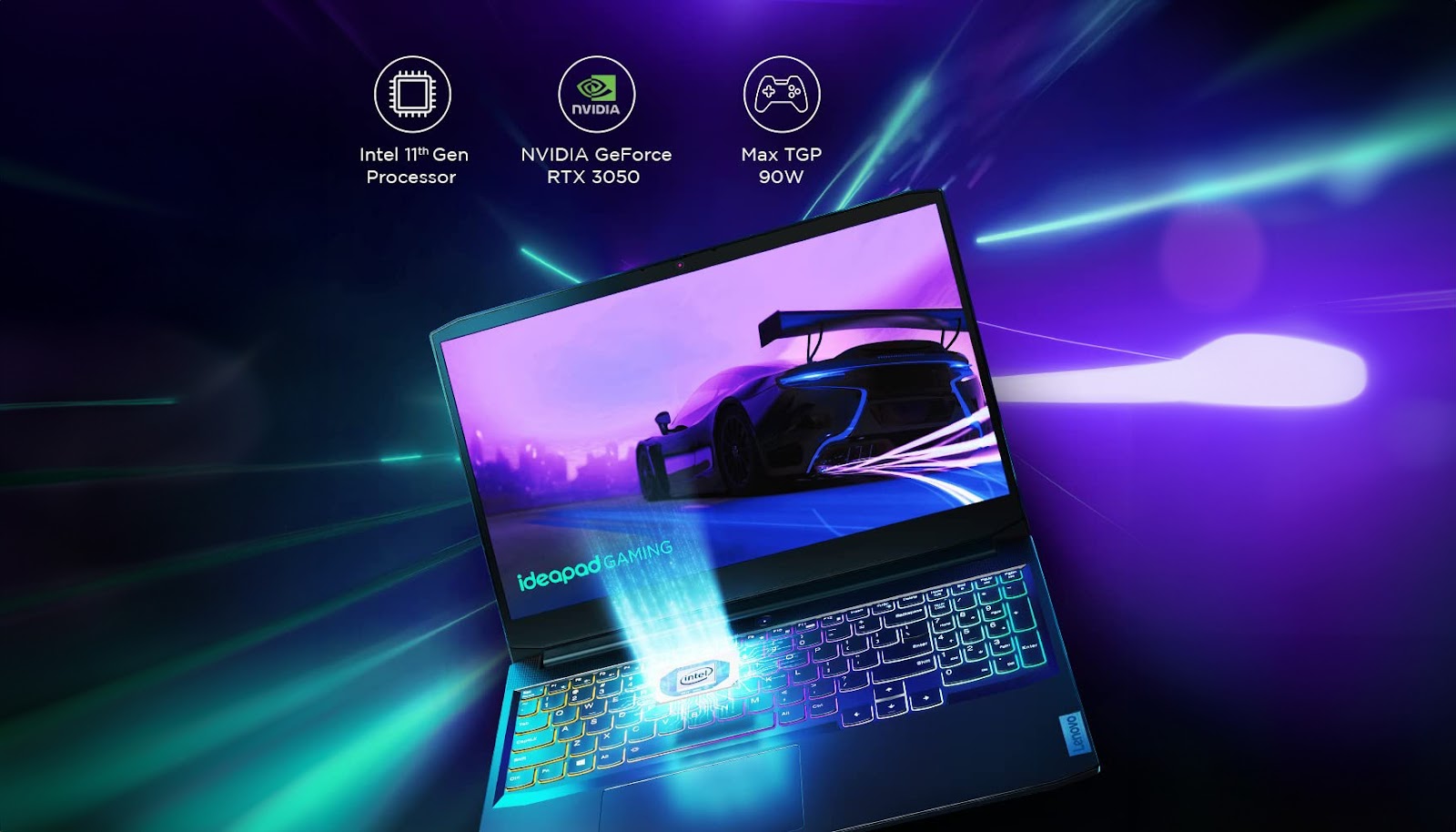 Laptop Lenovo Ideapad Gaming 3 15IHU6 i5 11320H (82K101F3VN)