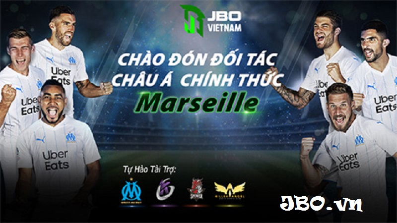 JBO chính thức hợp tác với Olympique de Marseille