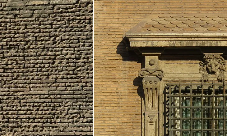 Concrete and Brick in Roman Architecture