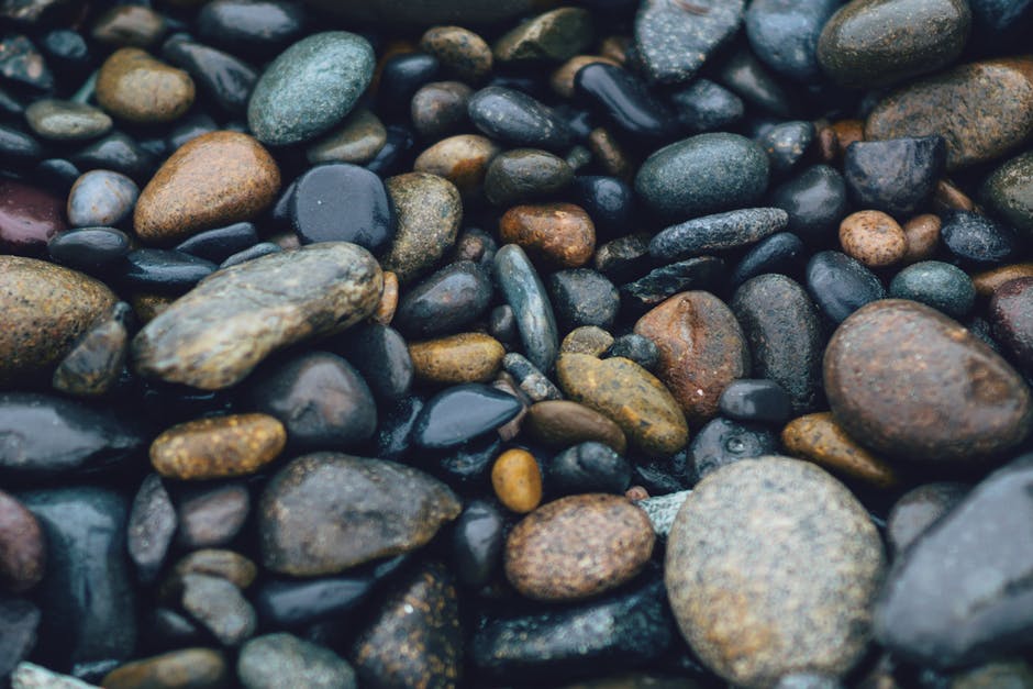 pebbles, rocks, stones