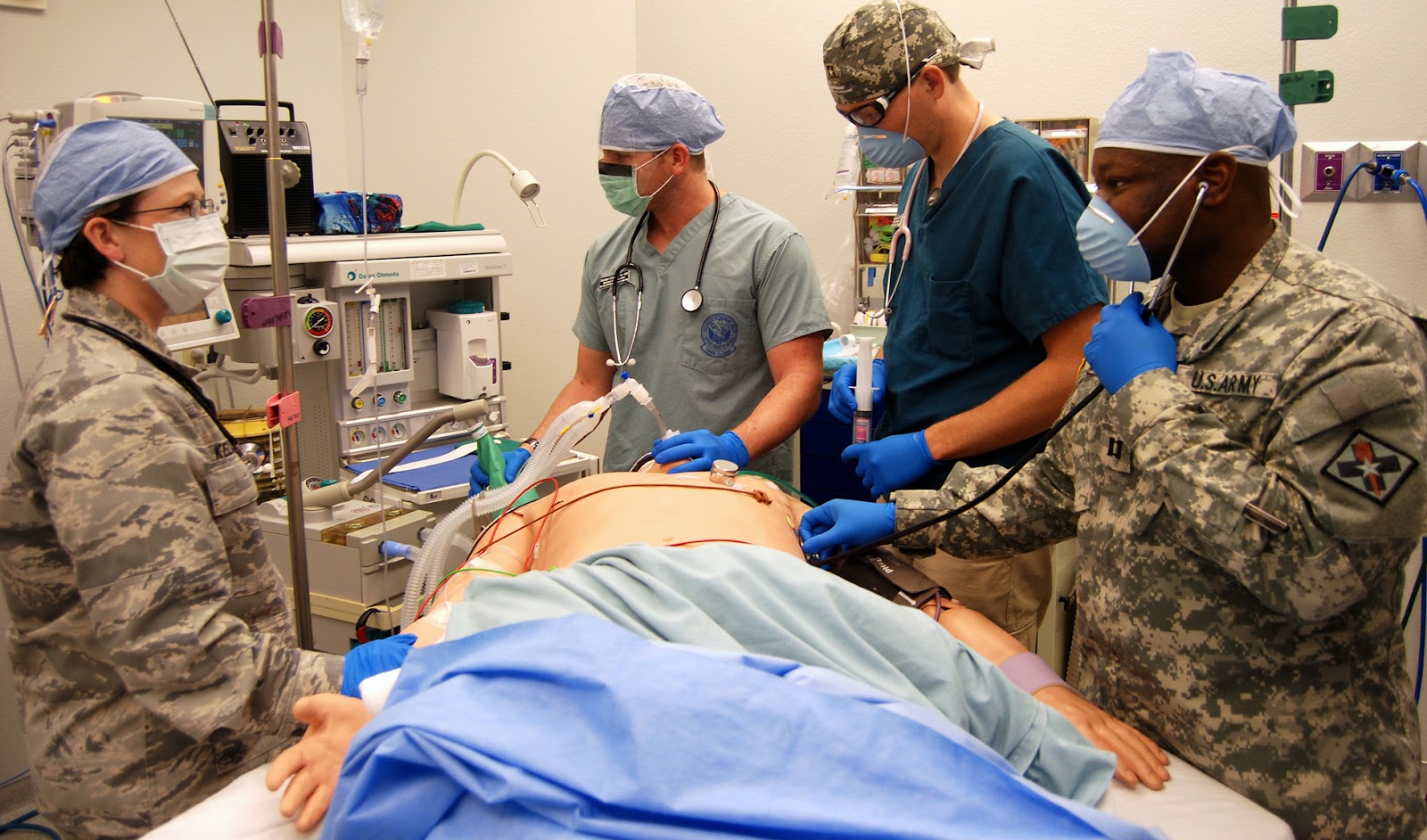 Image result for anesthesiologist us army