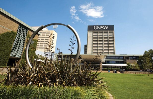 Đại học New South Wales nổi tiếng với các công trình nghiên cứu mang tính ứng dụng cao