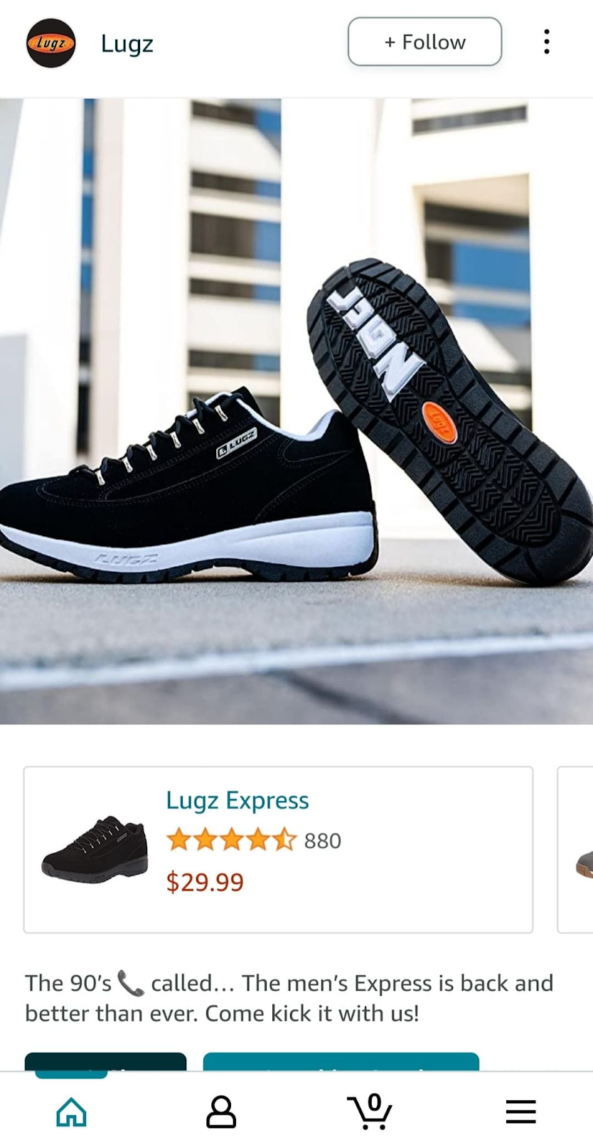 LUGZ Amazon Post Example