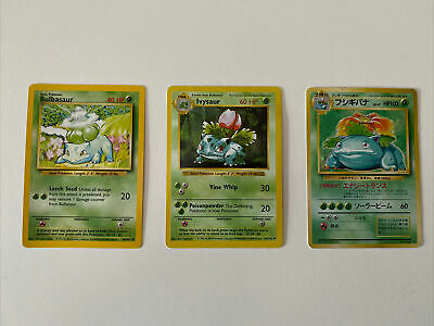 10 Most Expensive Bulbasaur, Ivysaur, and Venusaur Pokémon Cards ...